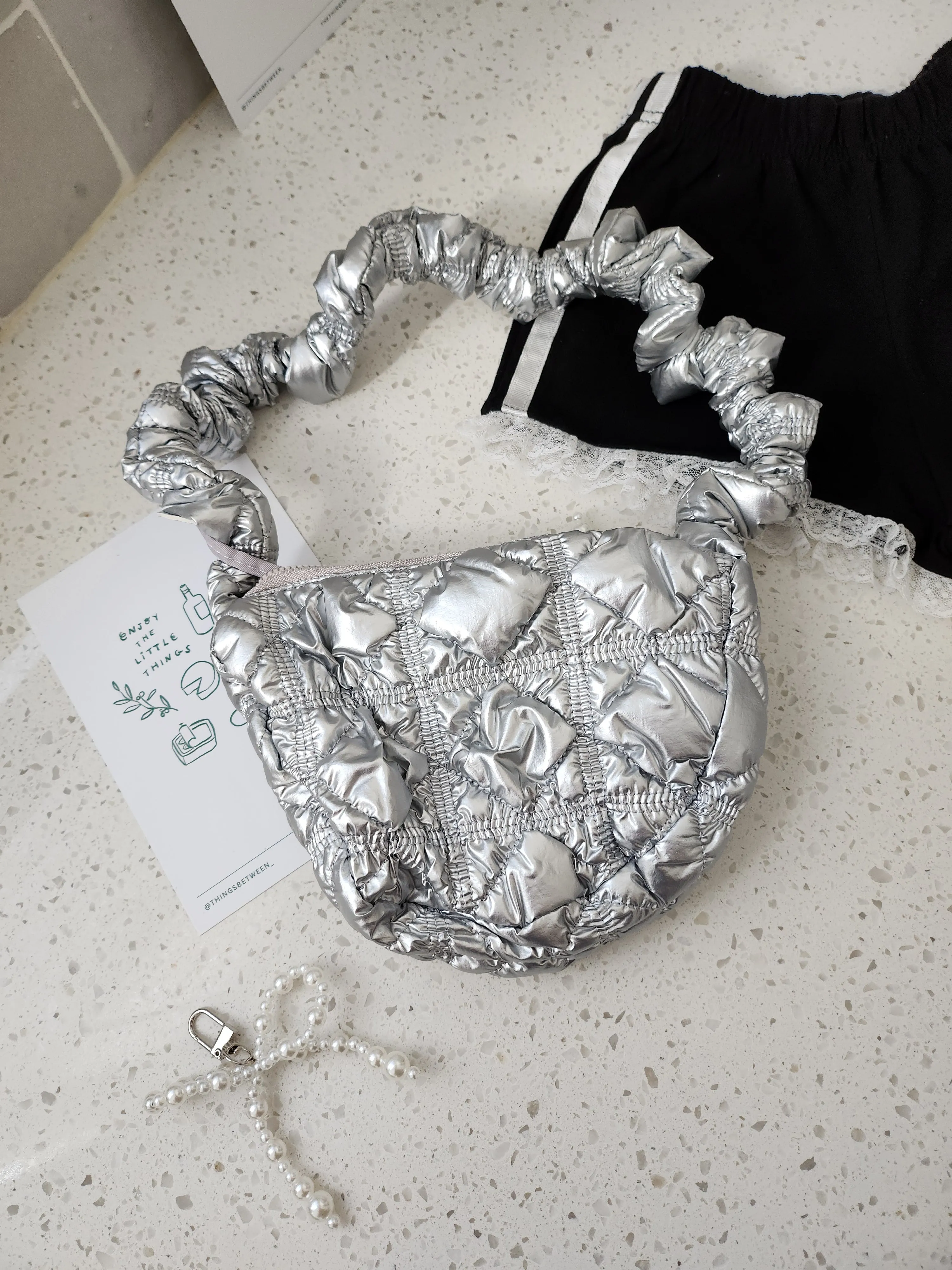 Adjustable Mini Puff Bag sold by Things Between product image thumbnail 3