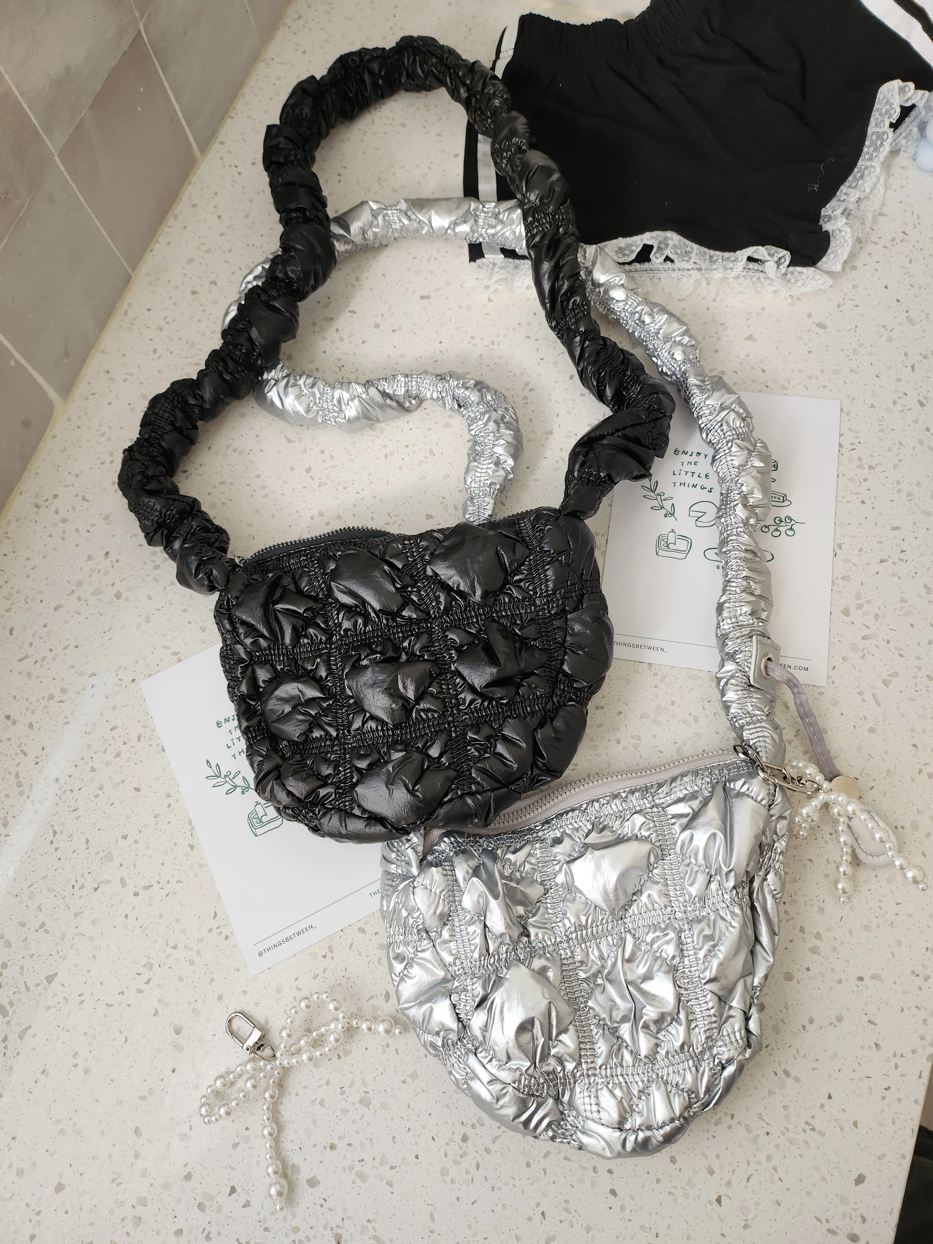 Adjustable Mini Puff Bag sold by Things Between product image thumbnail 2