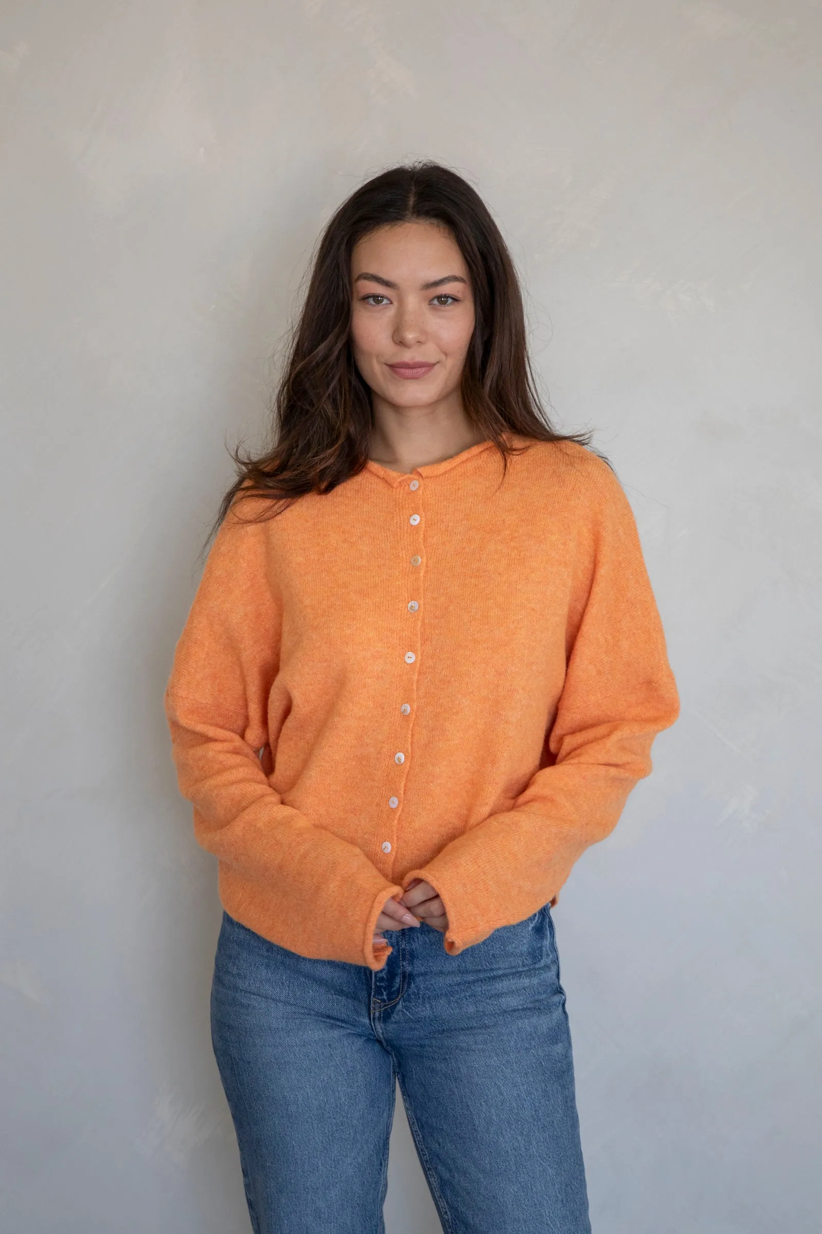 Orange Piper Cardigan sold by Things Between product image thumbnail 2