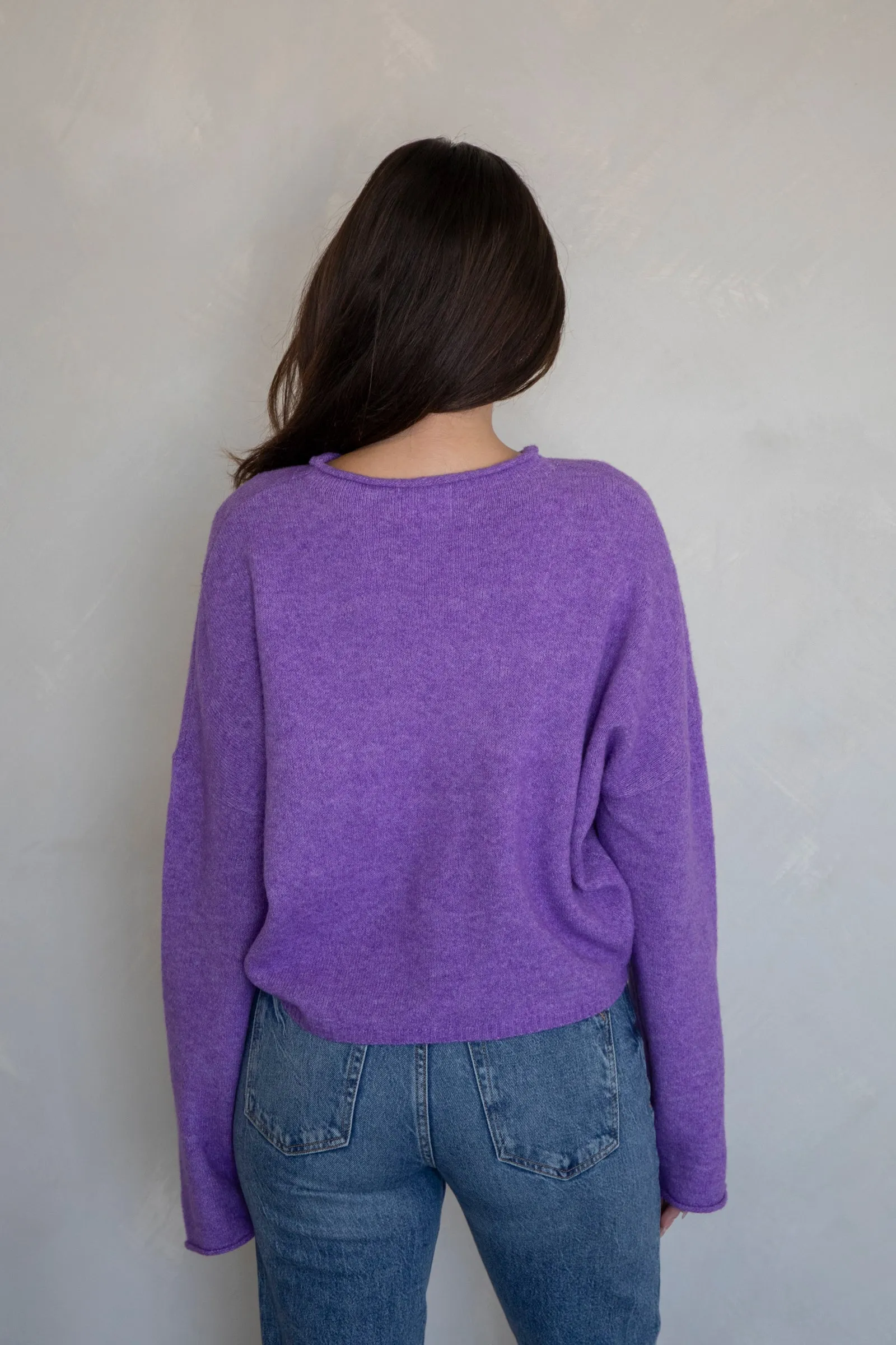 Purple Piper Cardigan sold by Things Between product image thumbnail 5