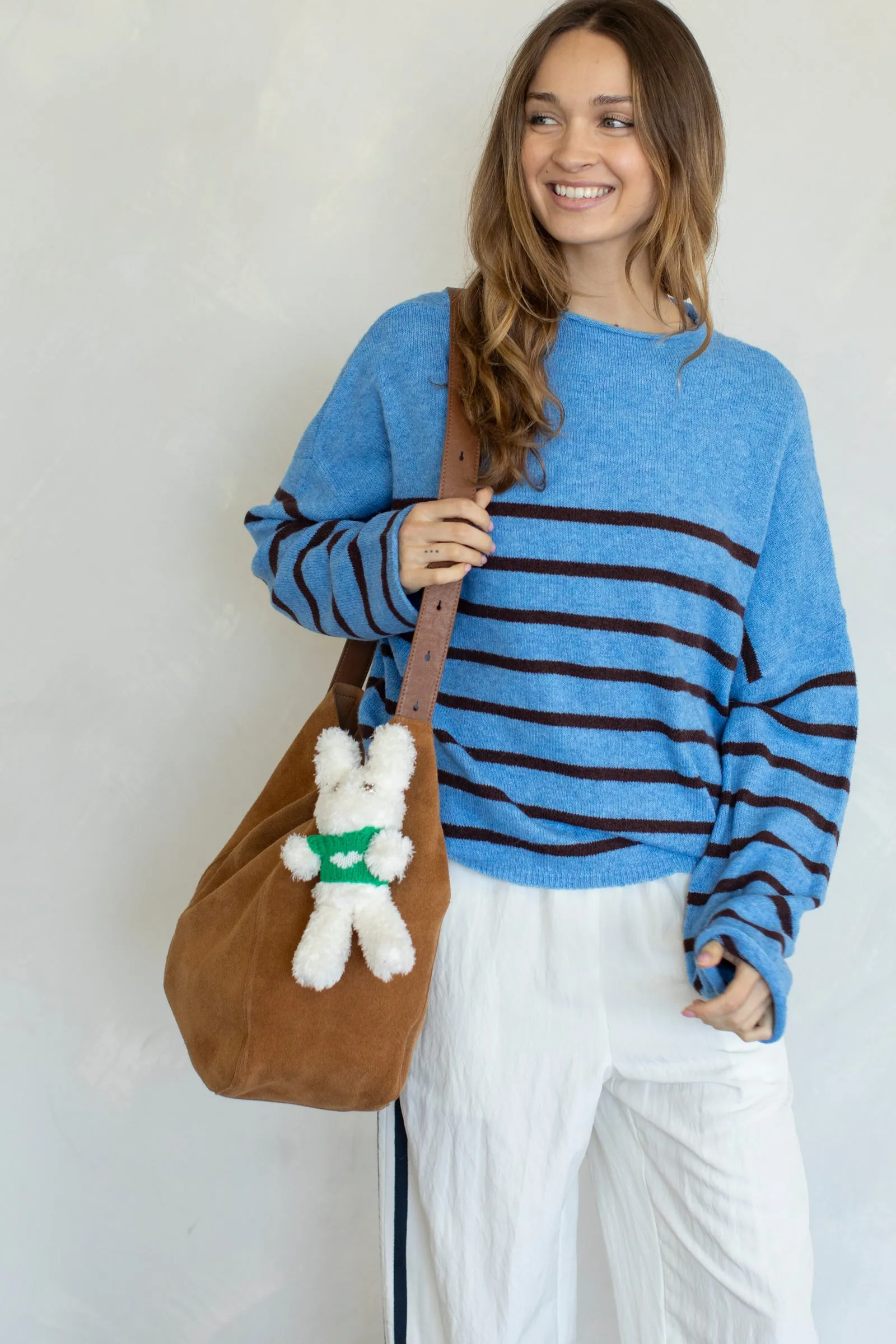 Quarter Striped Piper Pullover sold by Things Between