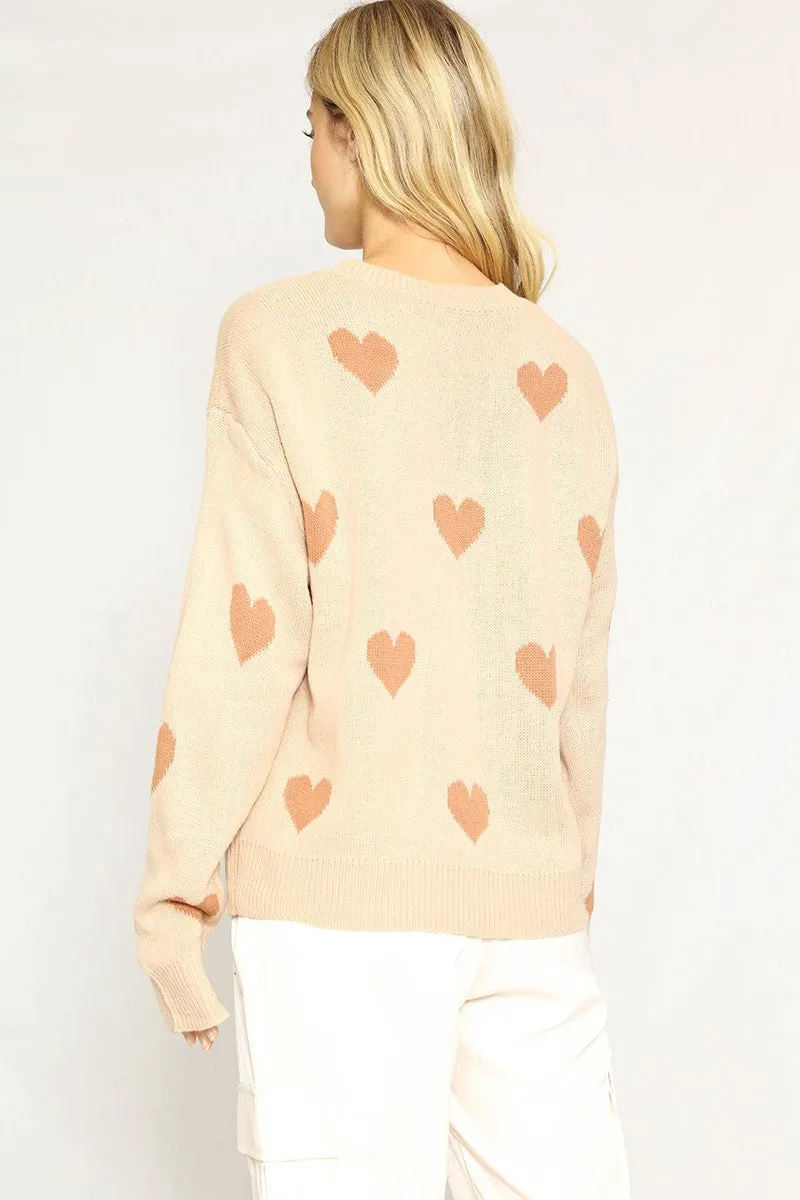 Heart Sweater sold by Miss Sparkling product image thumbnail 4