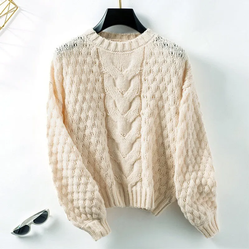 Chunky knit sweater sold by Miss Sparkling product image thumbnail 3