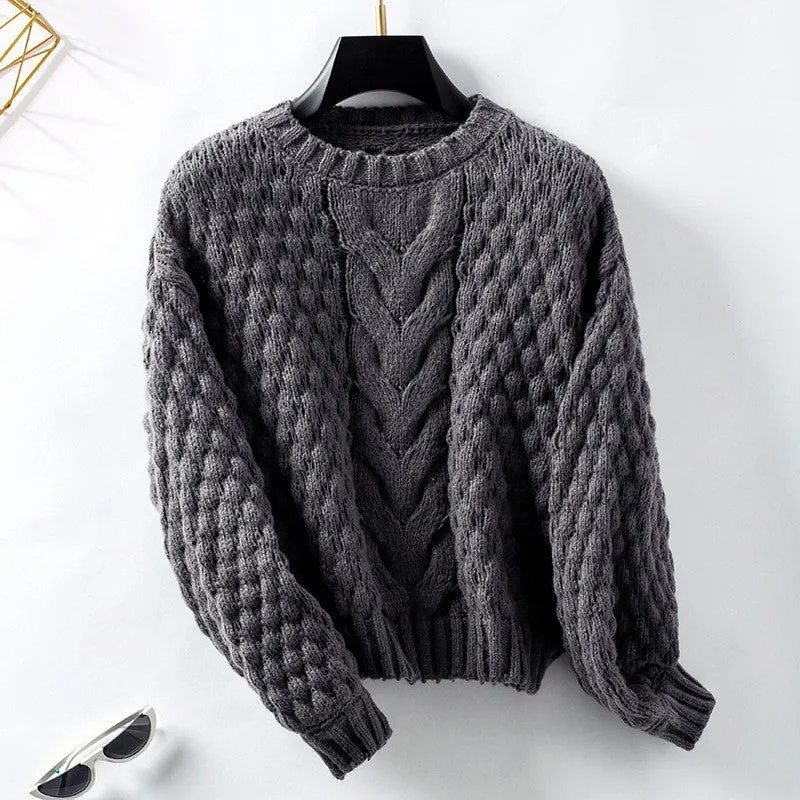 Chunky knit sweater sold by Miss Sparkling product image thumbnail 2