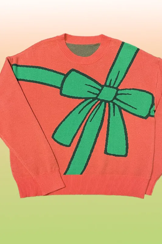 Gift wrap Christmas sweater sold by Miss Sparkling