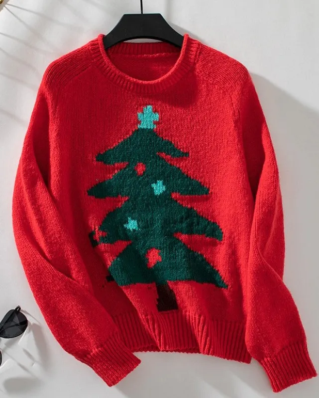 Xmas Tree Sweater sold by Miss Sparkling