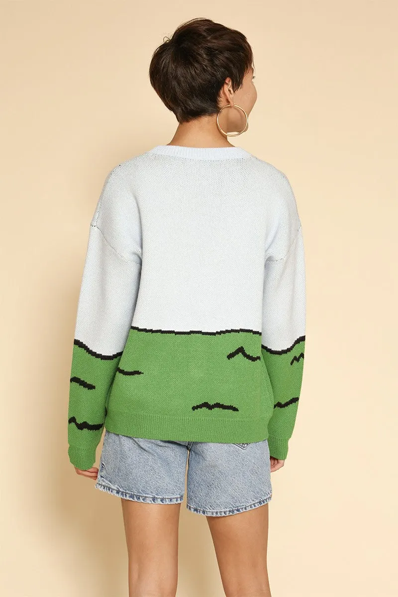 Elephant safari knit sweater sold by Miss Sparkling product image thumbnail 2