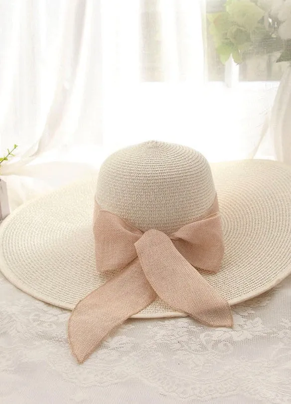 Straw Sun Hat sold by Miss Sparkling product image thumbnail 3