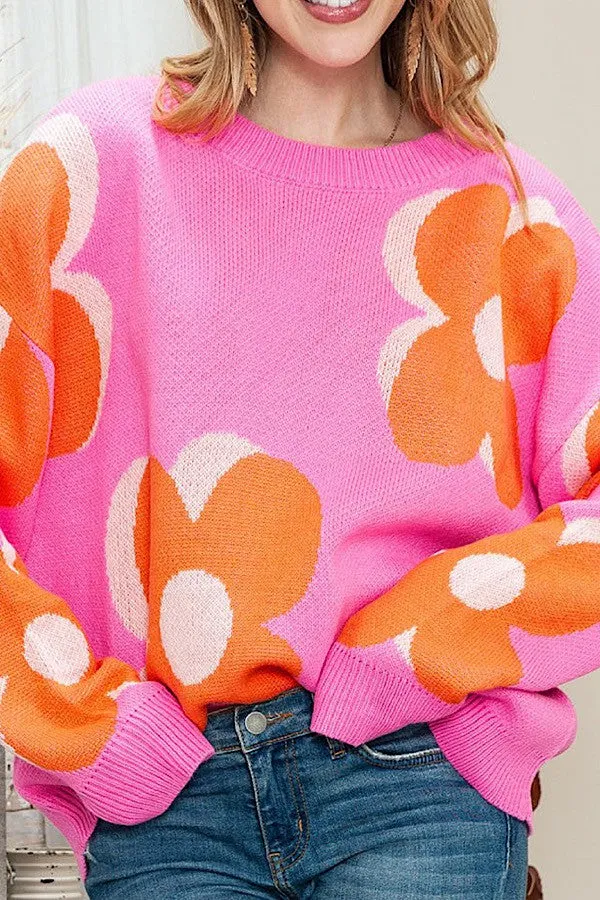 Floral sweater sold by Miss Sparkling