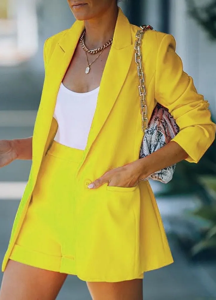 Two piece blazer and shorts set sold by Miss Sparkling product image thumbnail 2