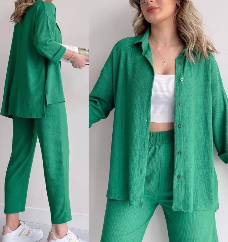 Two piece pant set made by Miss Sparkling