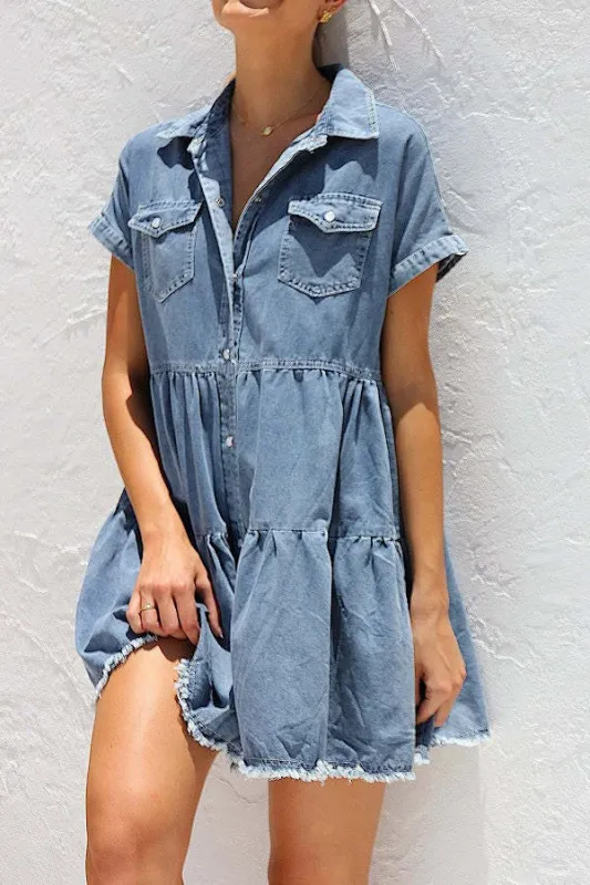 Denim Dress sold by Miss Sparkling