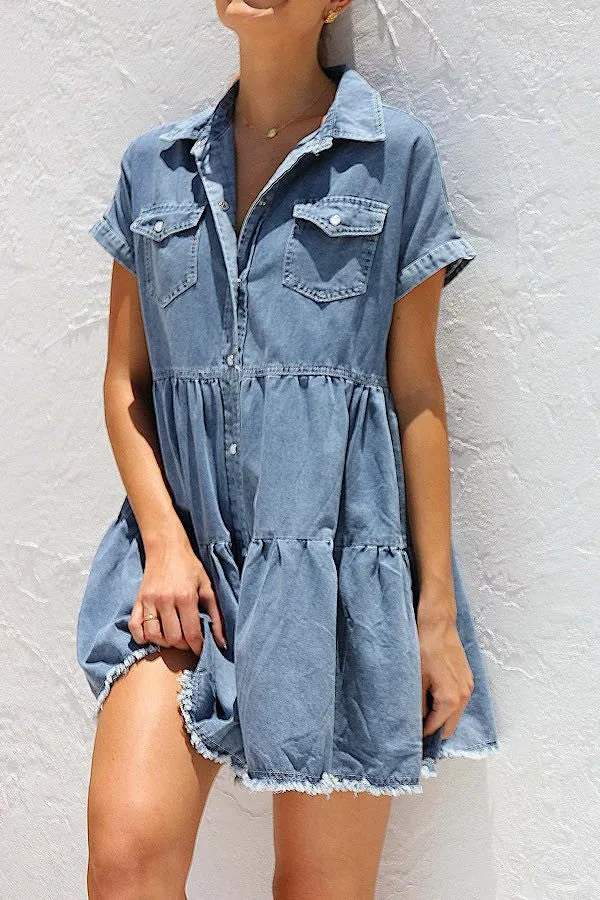 Denim Dress sold by Miss Sparkling