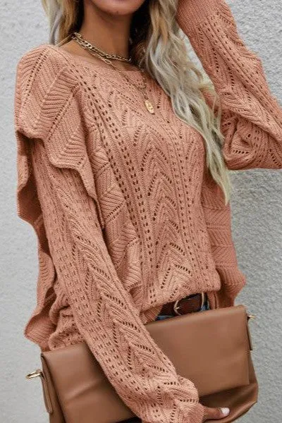 Knitted pullover sweater top sold by Miss Sparkling product image thumbnail 2