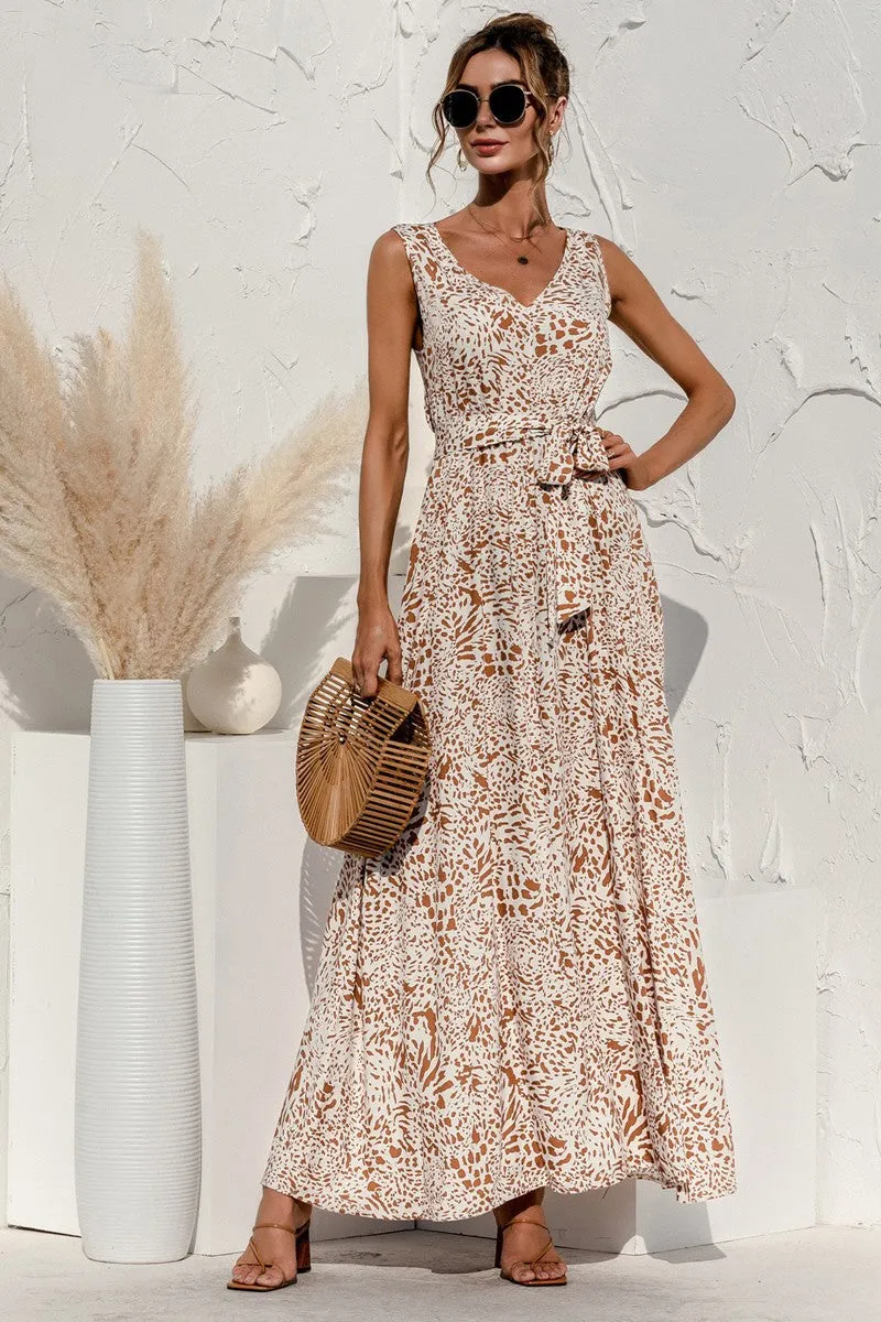 Tie Detail Maxi Dress sold by Miss Sparkling product image thumbnail 2