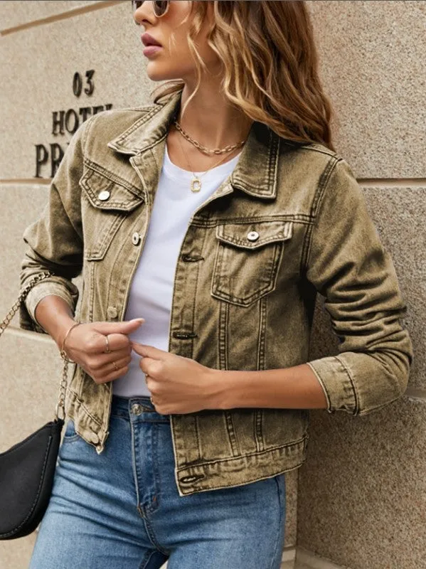 Denim jacket sold by Miss Sparkling product image thumbnail 3
