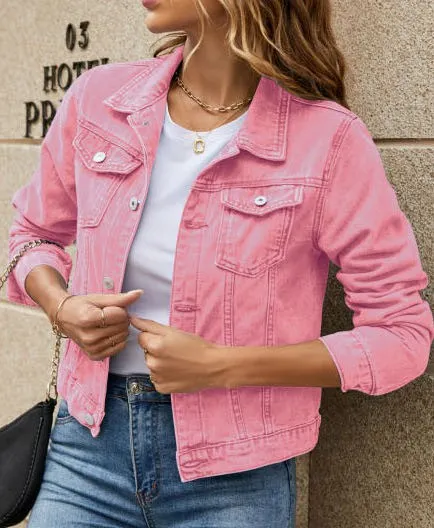 Denim jacket sold by Miss Sparkling product image thumbnail 2