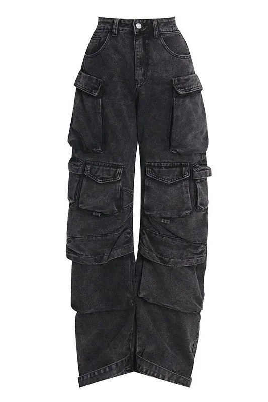 Cargo baggy pants sold by Miss Sparkling product image thumbnail 3