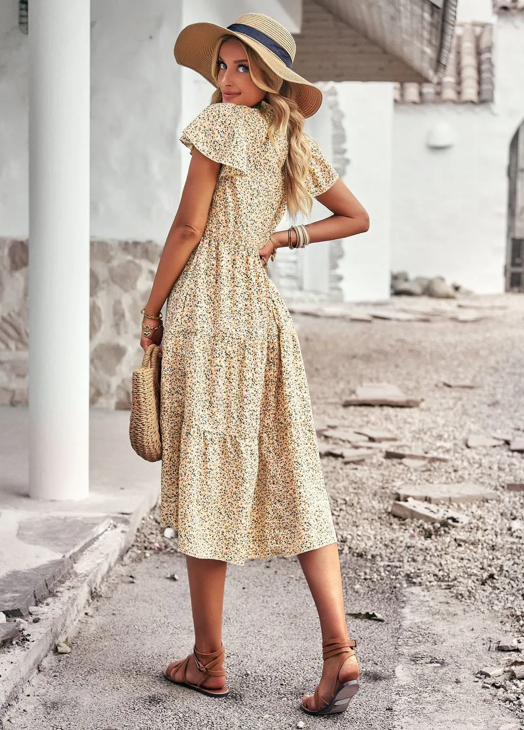 Floral dress sold by Miss Sparkling product image thumbnail 2