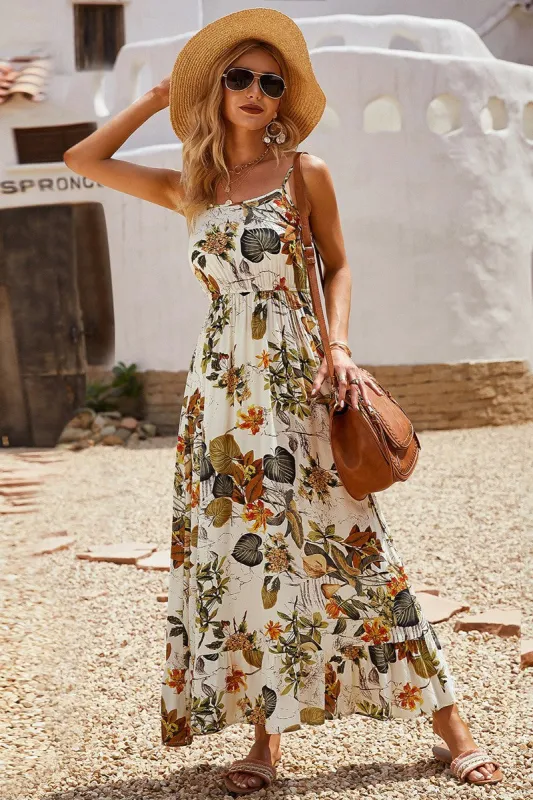 Floral Maxi Dress made by Miss Sparkling