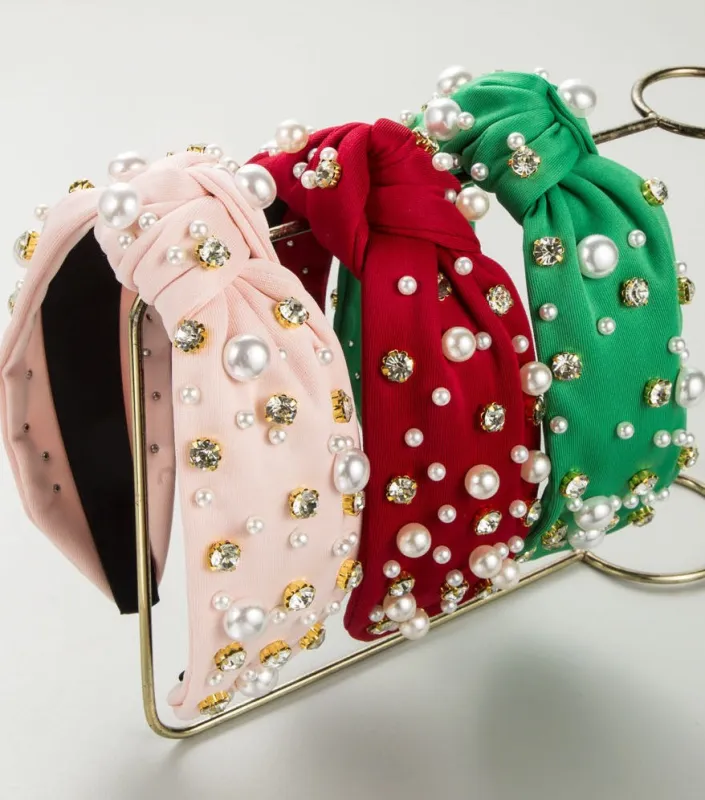 Bedazzled head band made by Miss Sparkling