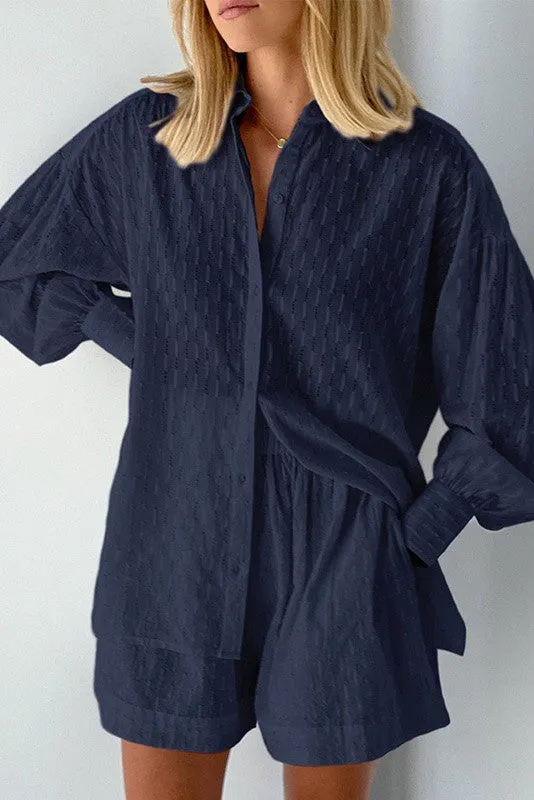 Two piece shorts set made by Miss Sparkling