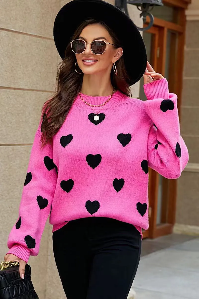 Heart sweater sold by Miss Sparkling product image thumbnail 2