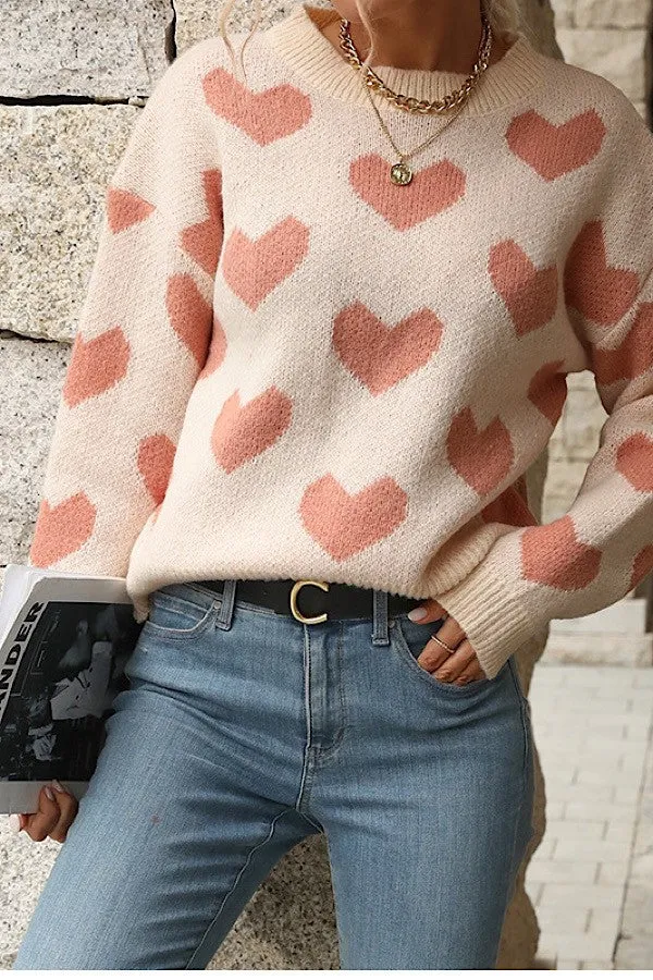 Heart sweater sold by Miss Sparkling