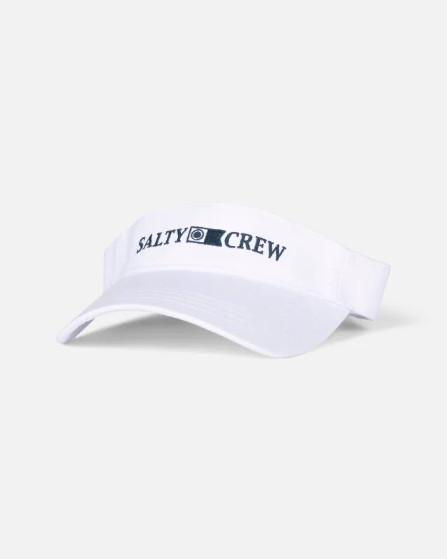 Deep Sea Visor - White made by Salty Crew