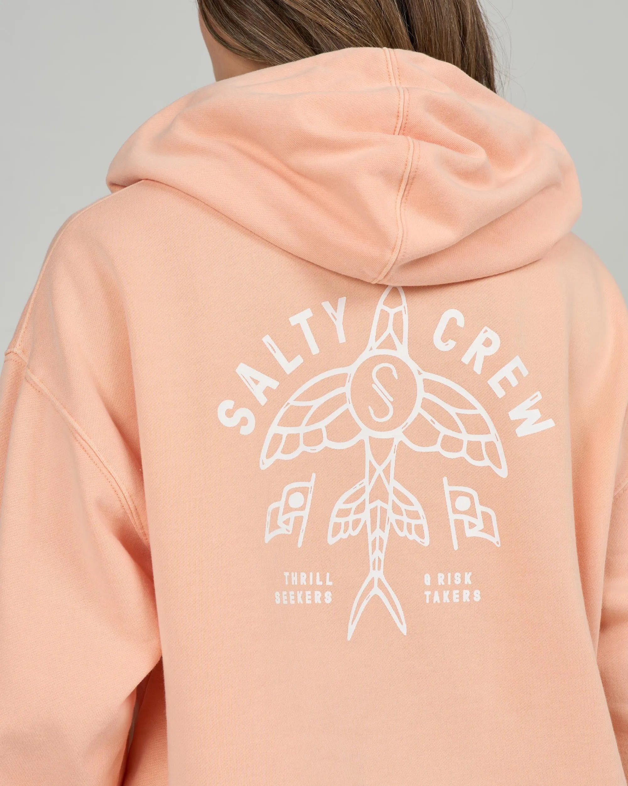 Flying High Hoody - Apricot sold by Salty Crew product image thumbnail 4