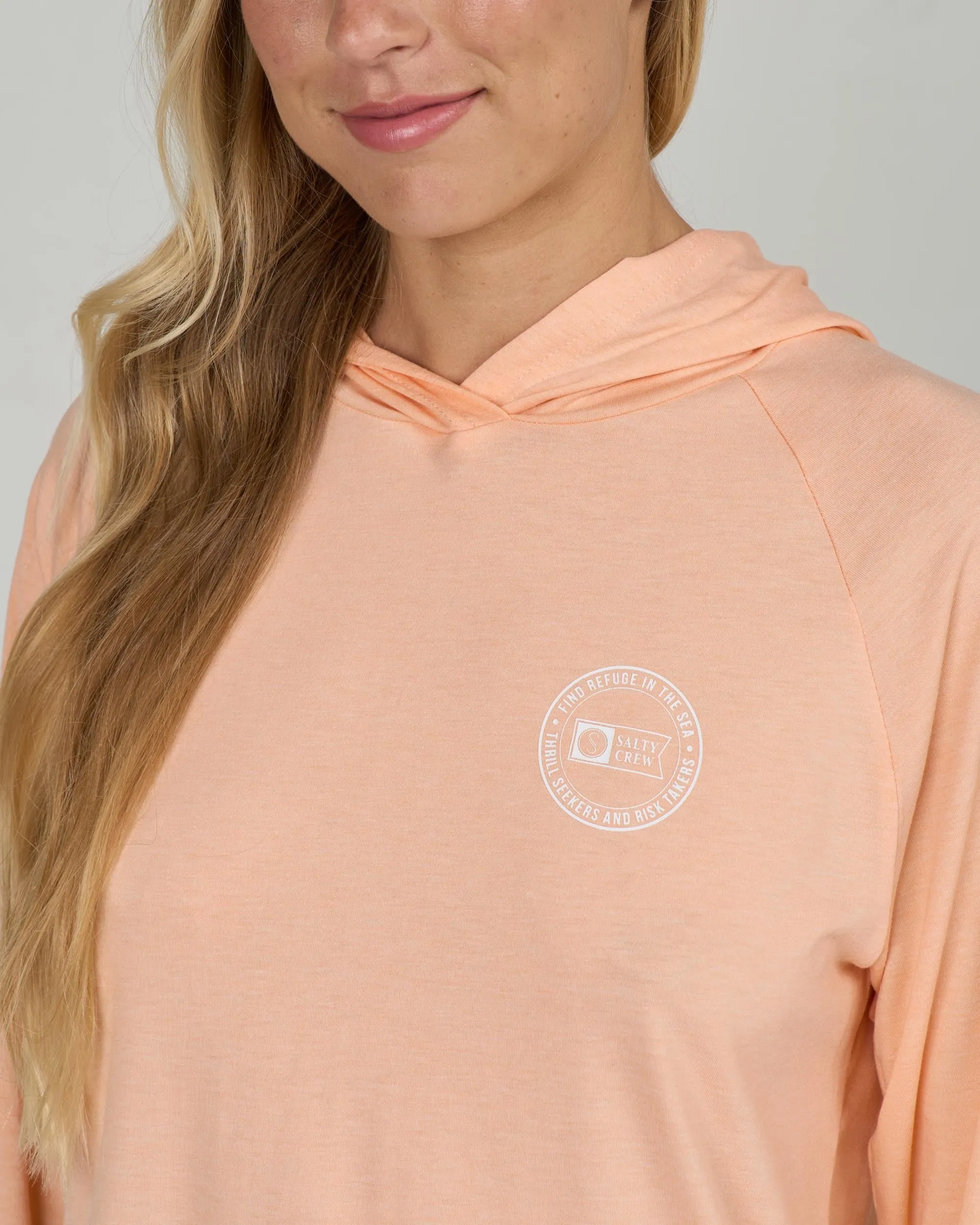 Circled Tech Hoody - Apricot sold by Salty Crew product image thumbnail 3