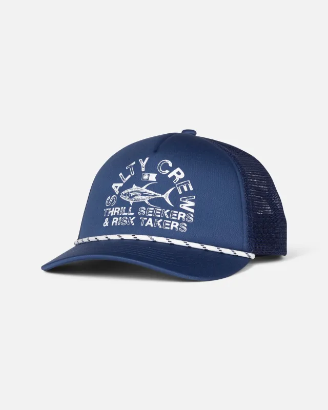 Pitstop Trucker - Bright Navy made by Salty Crew