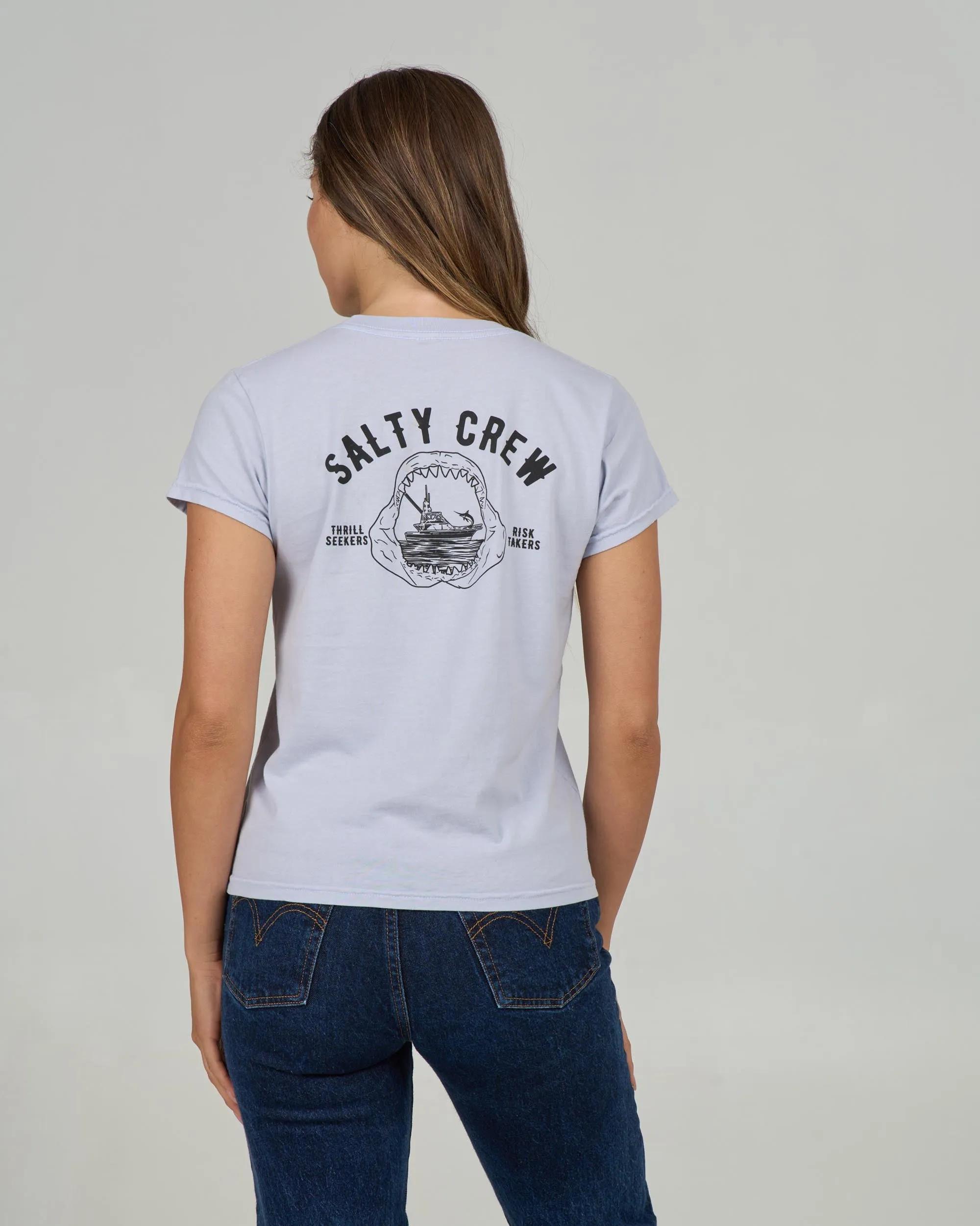 Jawbone Modern Tee - Fog sold by Salty Crew product image thumbnail 2