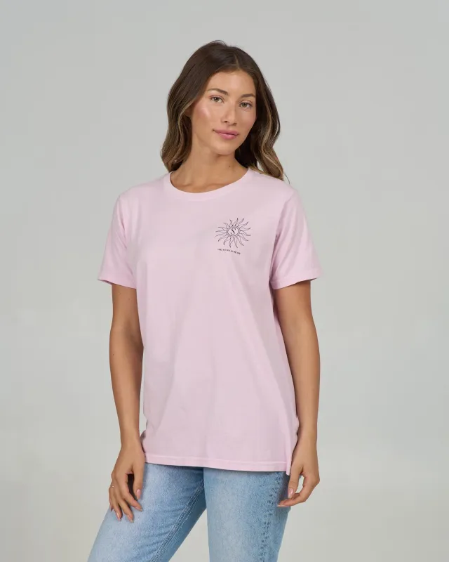 Zodiac Boyfriend Tee - Pink Skies sold by Salty Crew