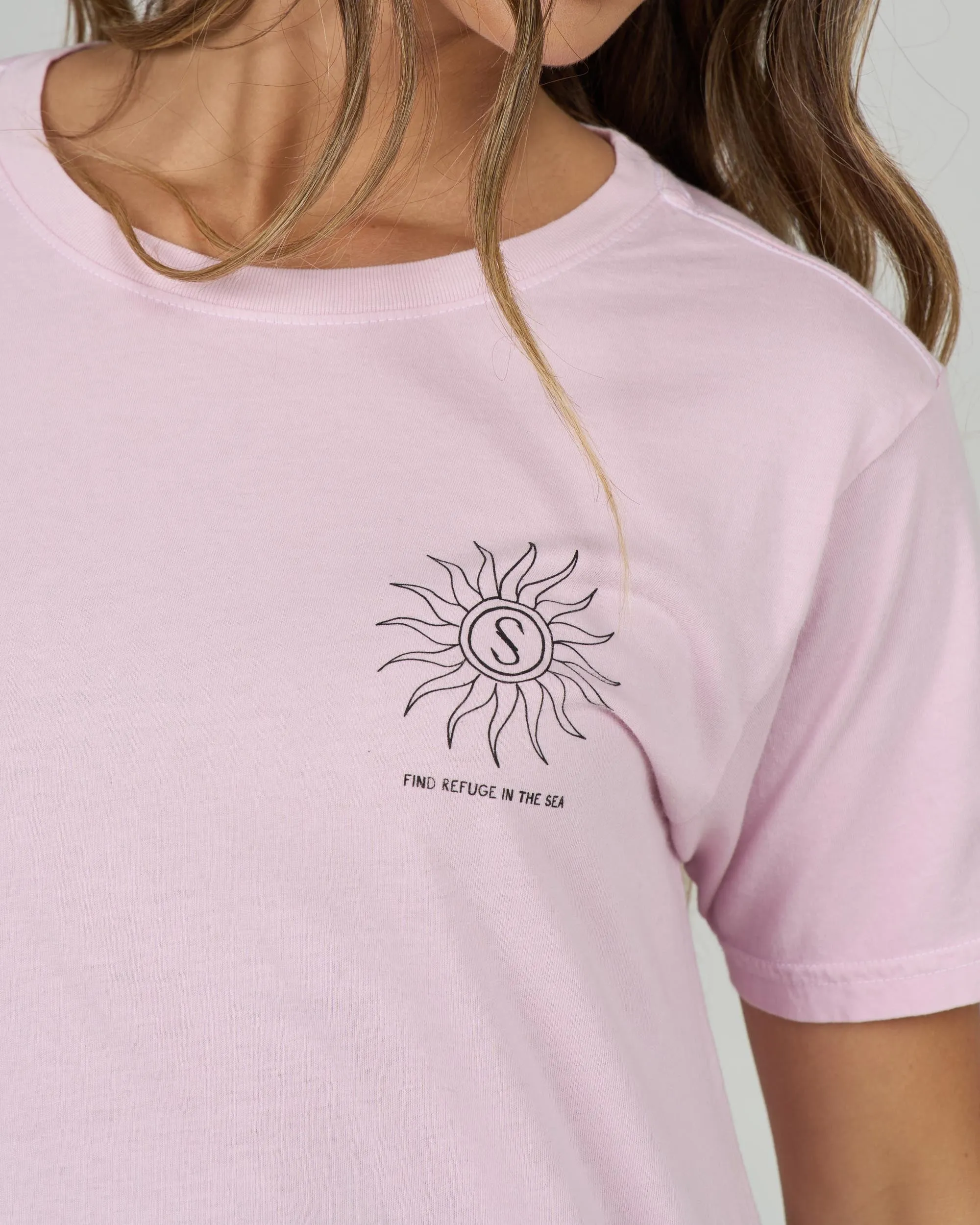 Zodiac Boyfriend Tee - Pink Skies sold by Salty Crew product image thumbnail 3