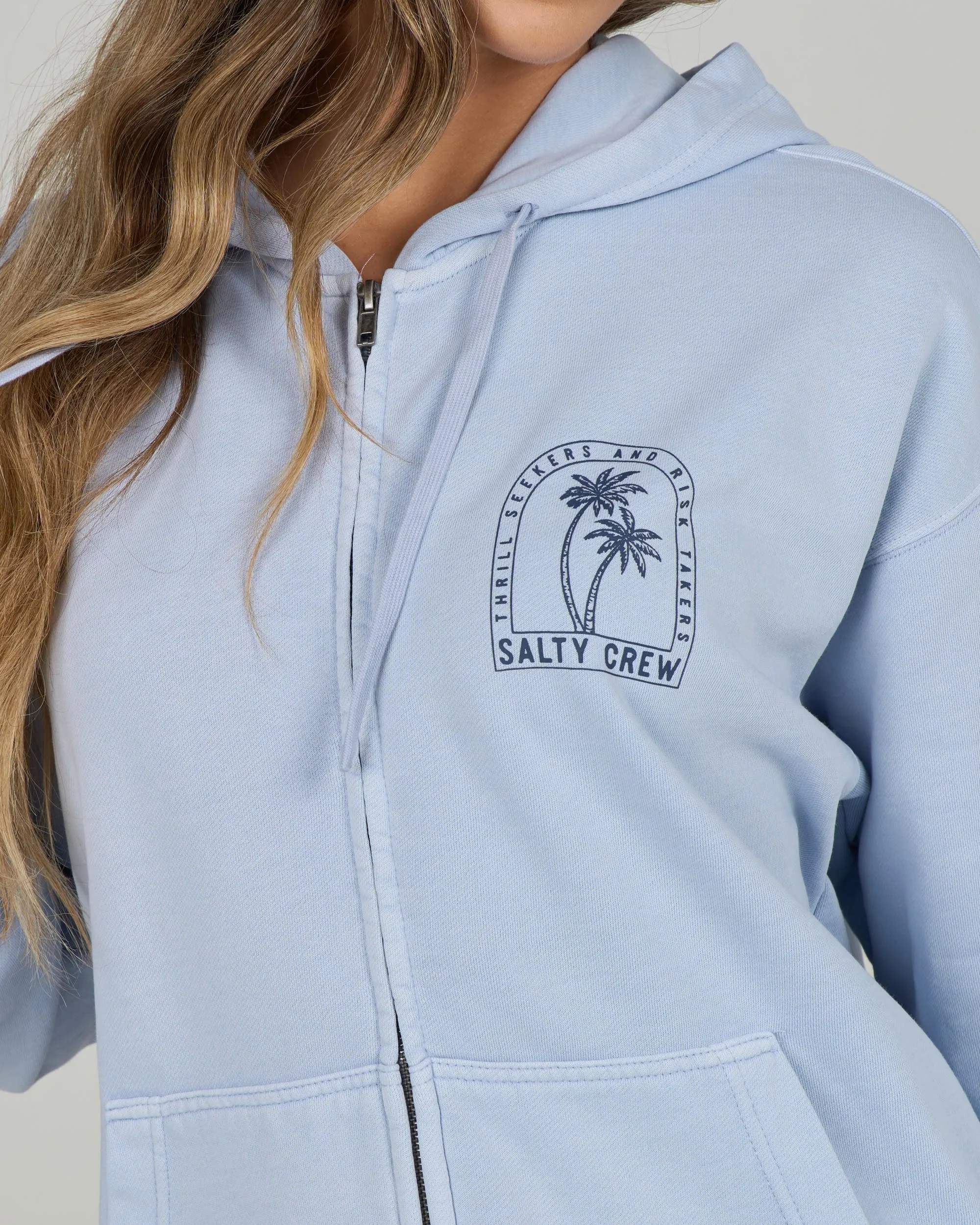 Archway Zip Hoody - Fog sold by Salty Crew product image thumbnail 3
