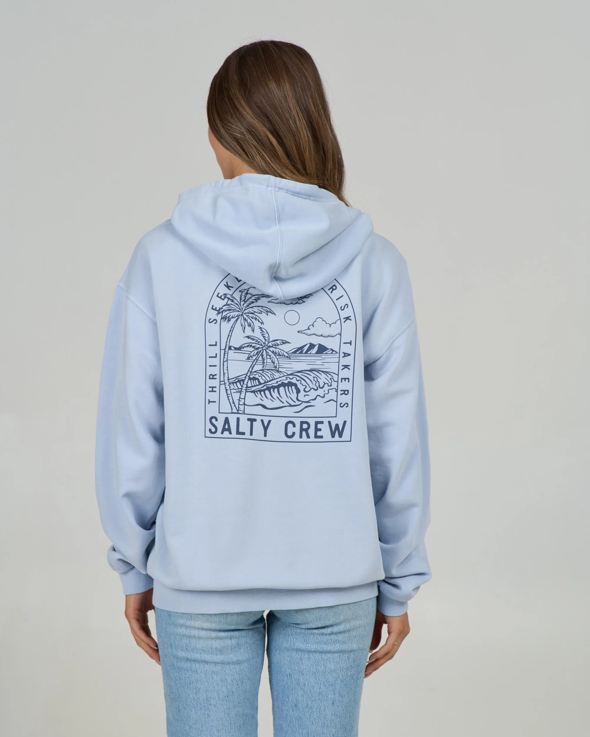 Archway Zip Hoody - Fog sold by Salty Crew product image thumbnail 2