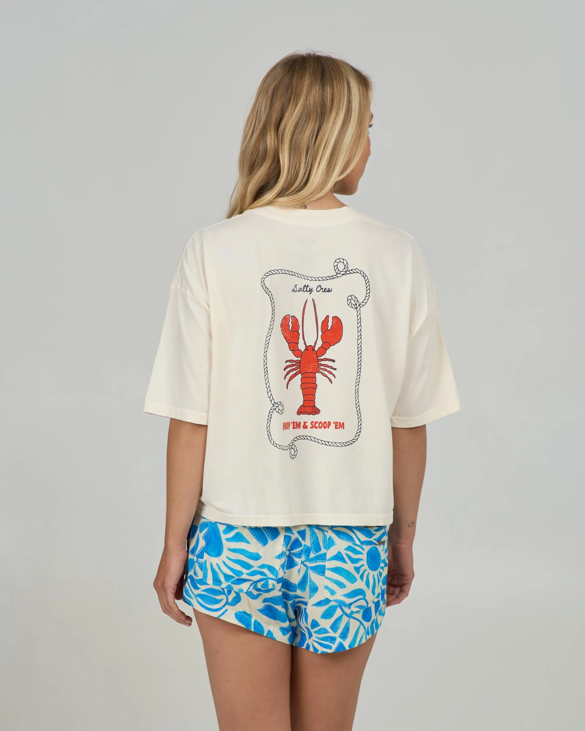 Shellbrate Skimmer Tee - Off White sold by Salty Crew product image thumbnail 2