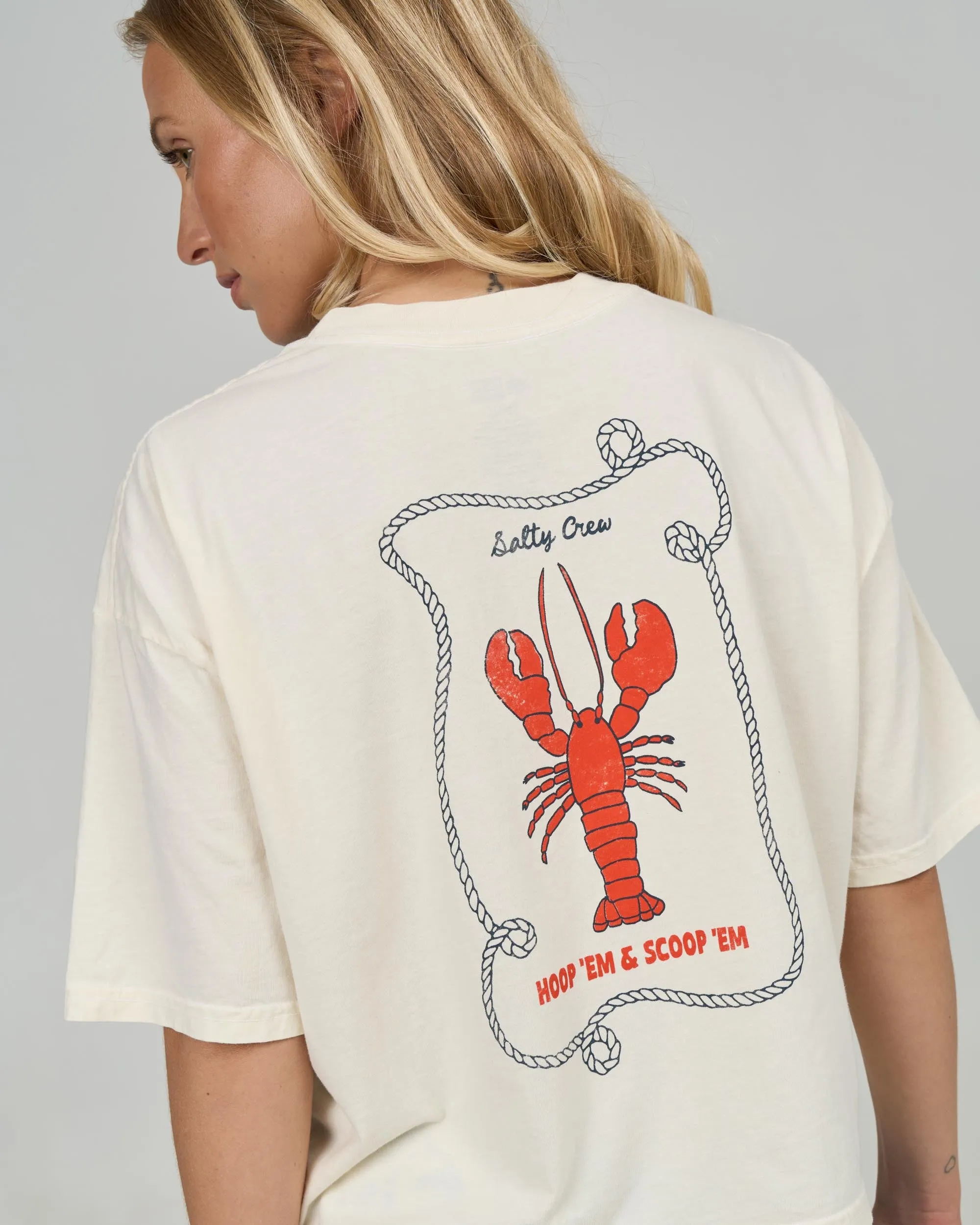 Shellbrate Skimmer Tee - Off White sold by Salty Crew product image thumbnail 4