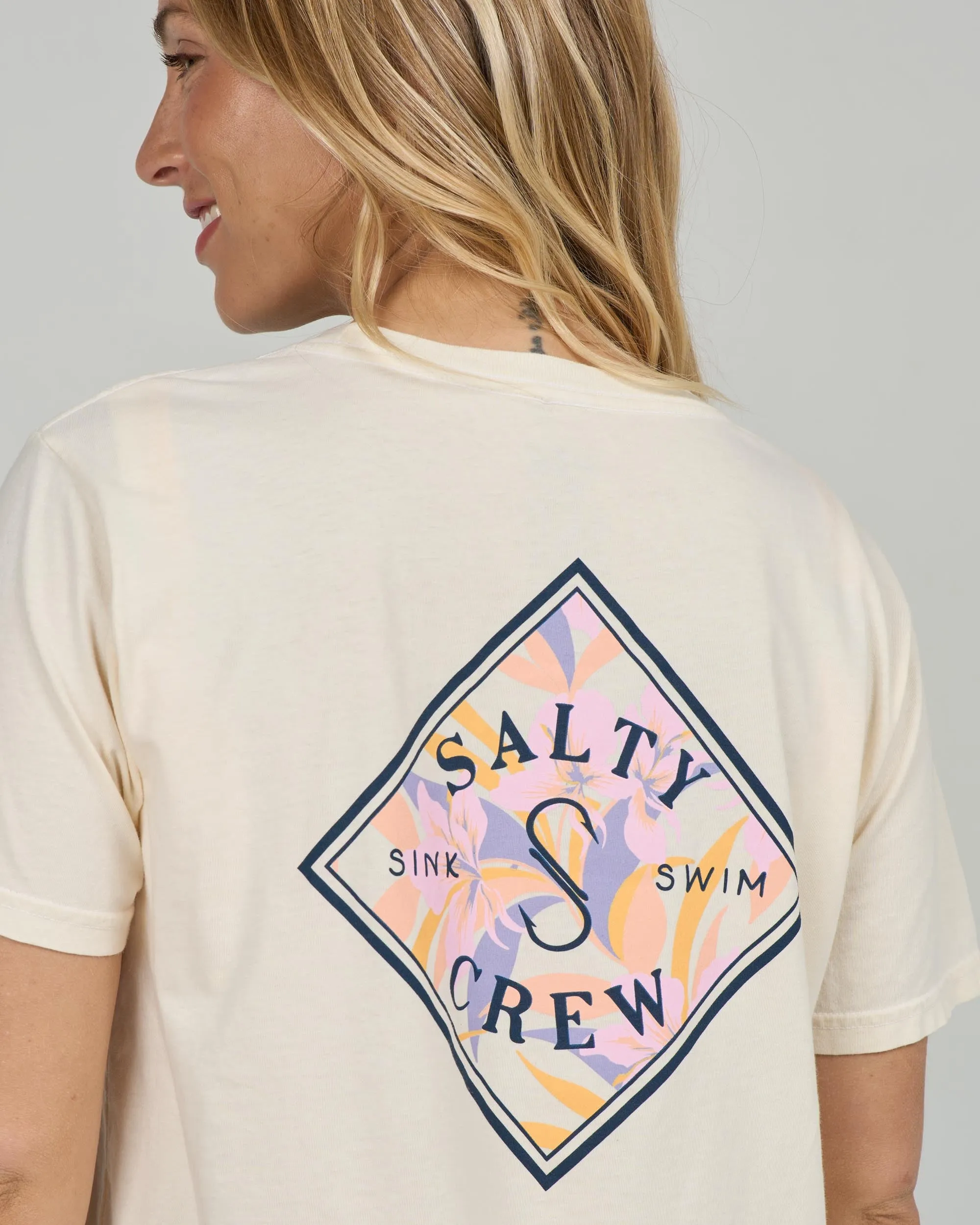 Tippet Boyfriend Tee - Off White sold by Salty Crew product image thumbnail 4