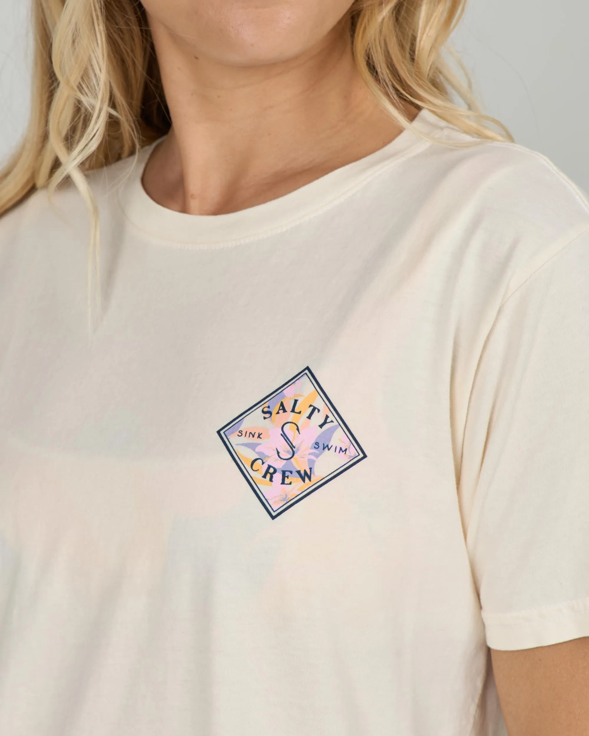 Tippet Boyfriend Tee - Off White sold by Salty Crew product image thumbnail 3