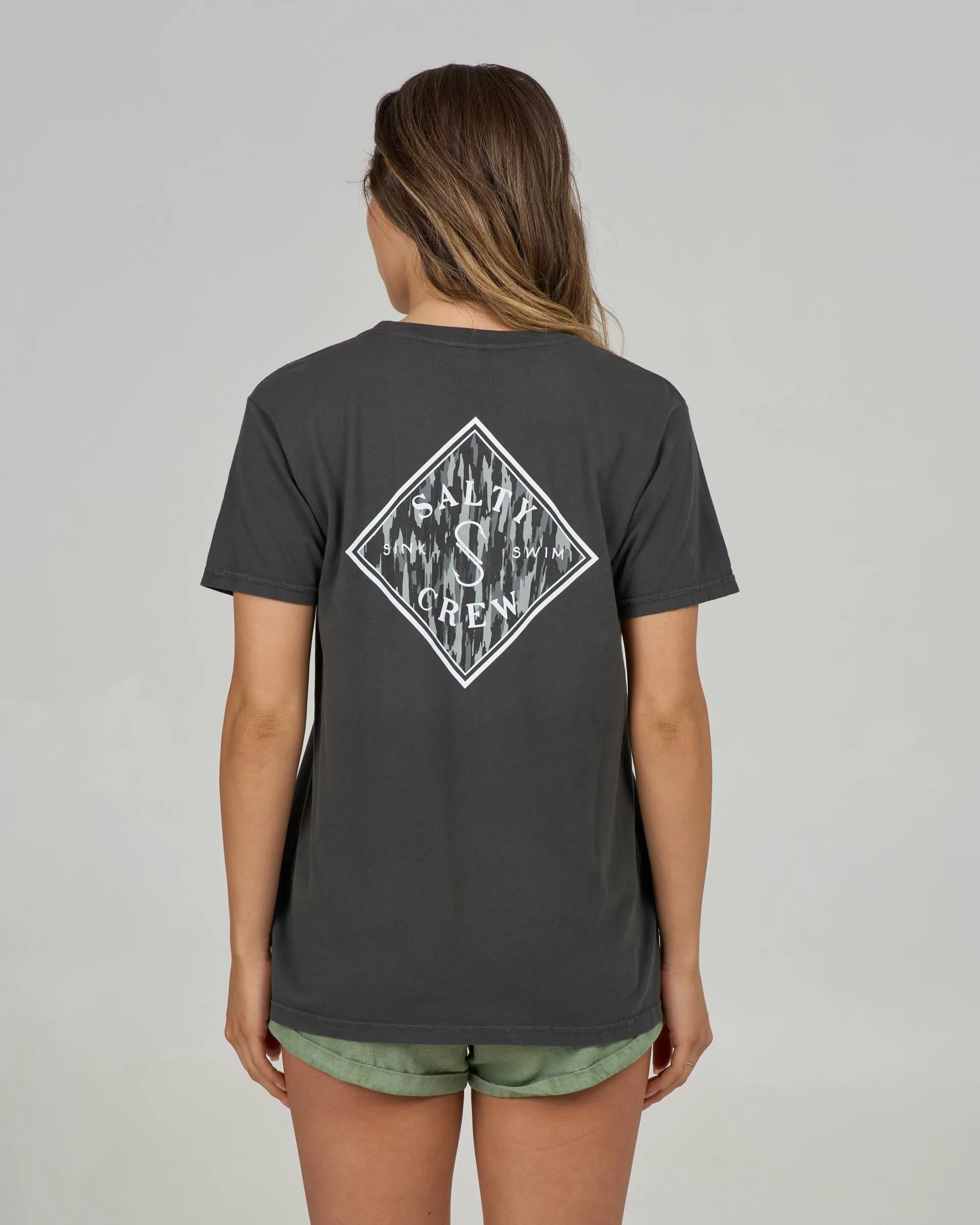 Tippet Boyfriend Tee - Charcoal sold by Salty Crew product image thumbnail 2