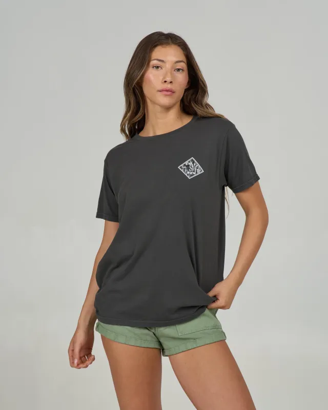 Tippet Boyfriend Tee - Charcoal sold by Salty Crew