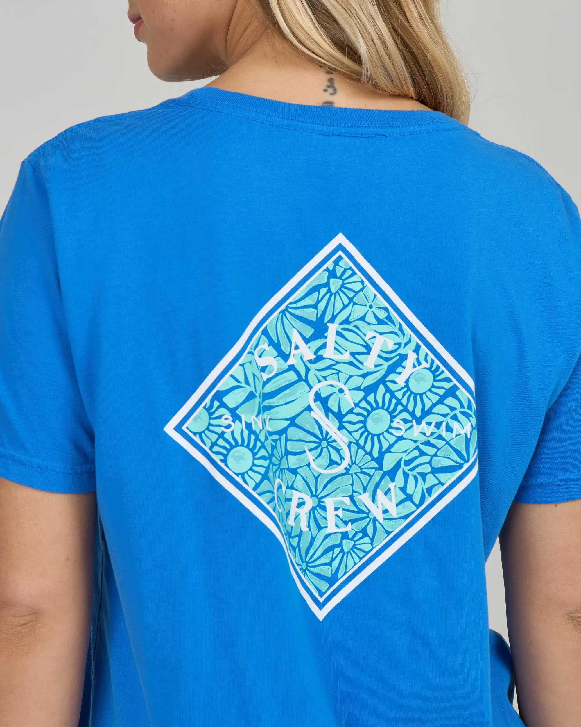 Tippet Boyfriend Tee - Bold Blue sold by Salty Crew product image thumbnail 4