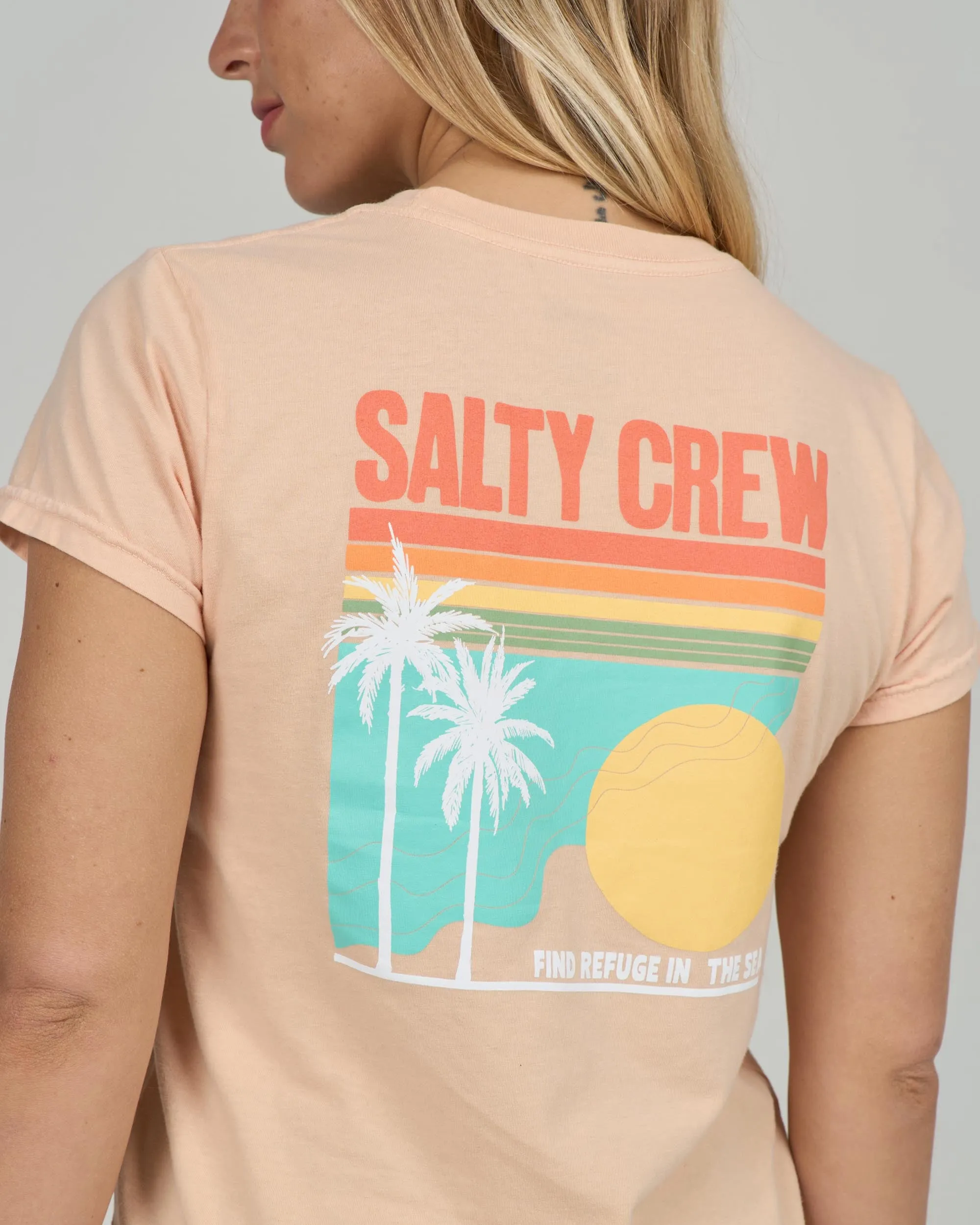 Simplicity Modern Tee - Apricot sold by Salty Crew product image thumbnail 4