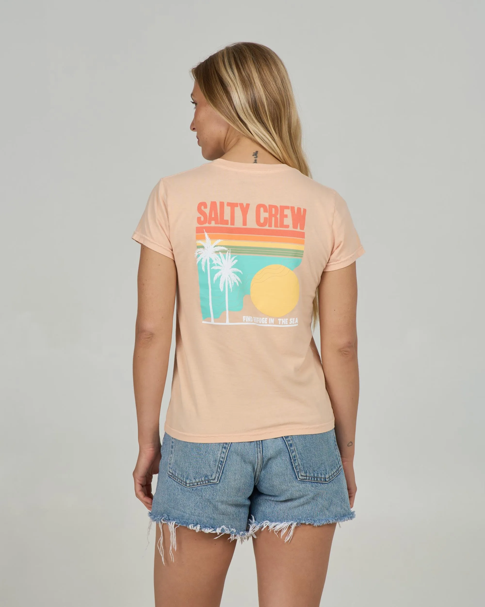 Simplicity Modern Tee - Apricot sold by Salty Crew product image thumbnail 2