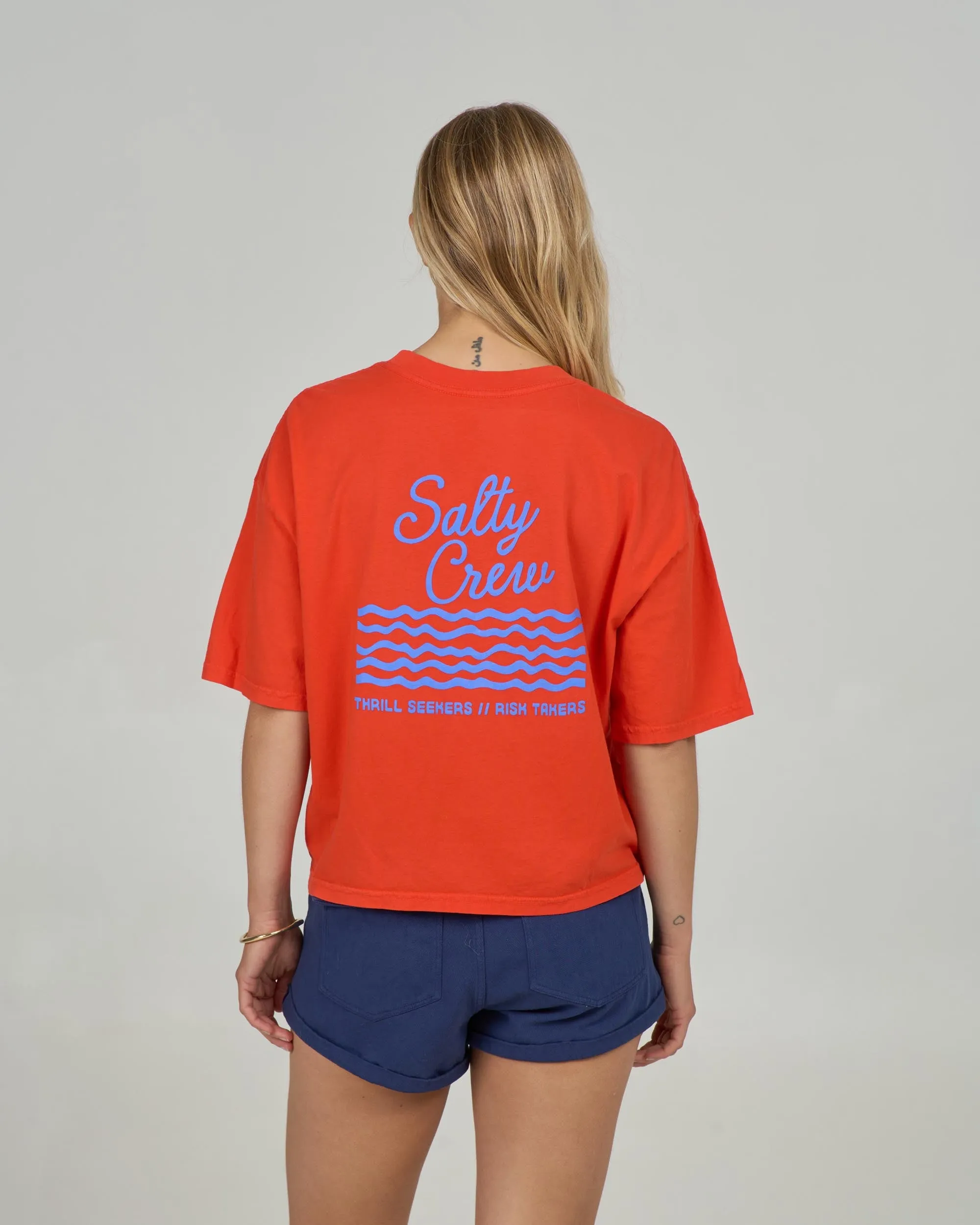 Salty Skimmer Tee - Chili Pepper sold by Salty Crew product image thumbnail 2