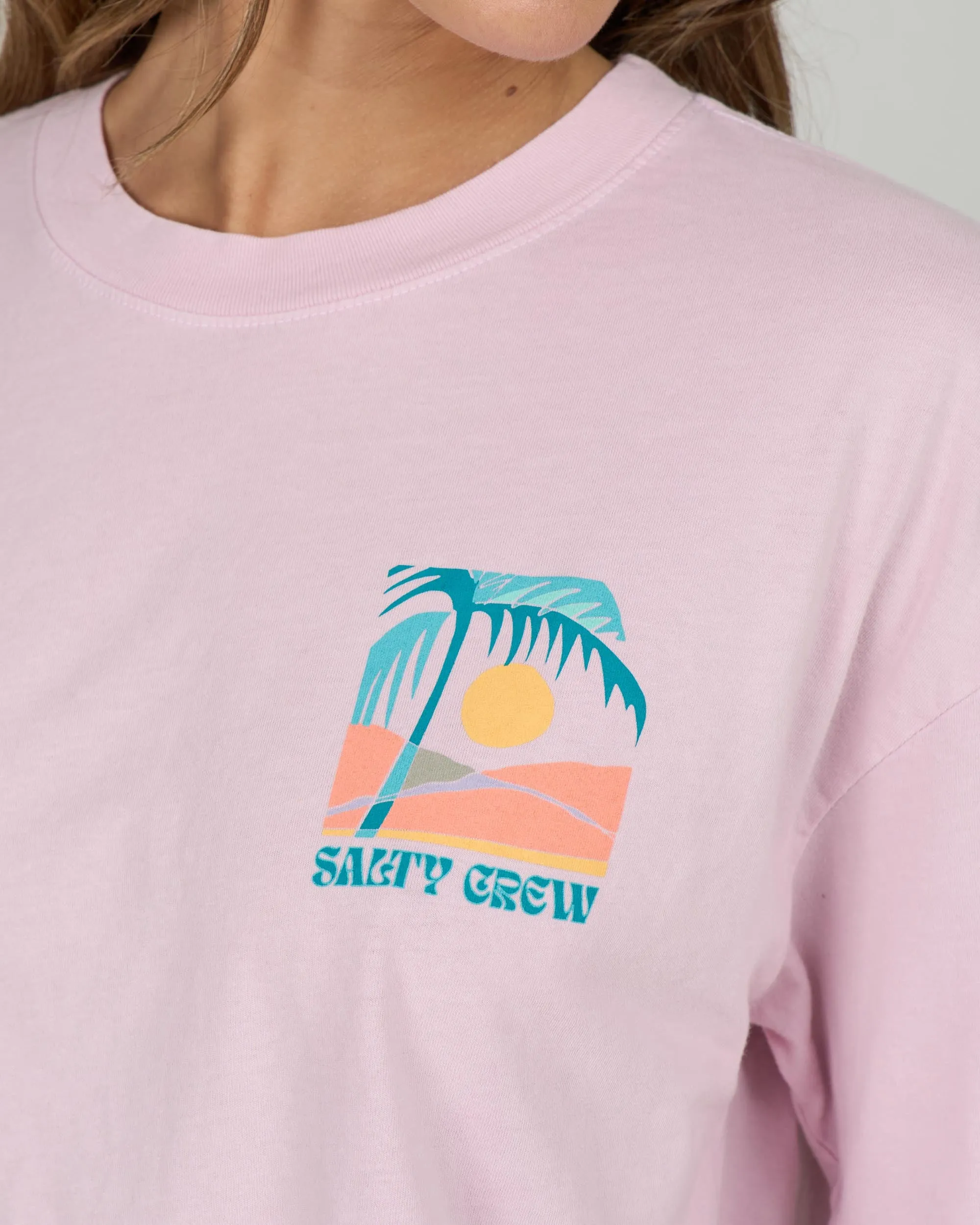 Travel Far Skimmer Tee - Pink Skies sold by Salty Crew product image thumbnail 3