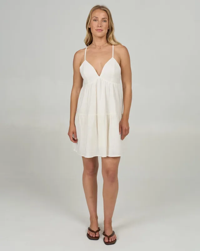 Charter Dress - Off White made by Salty Crew