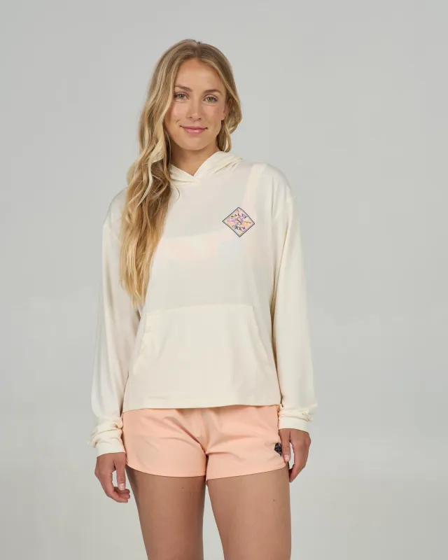 Tippet Fill Tech Hoody - Off White made by Salty Crew